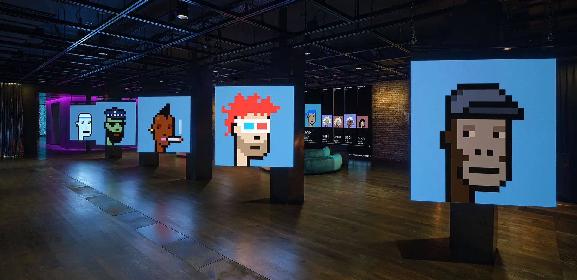 Digital Art Display Plinths