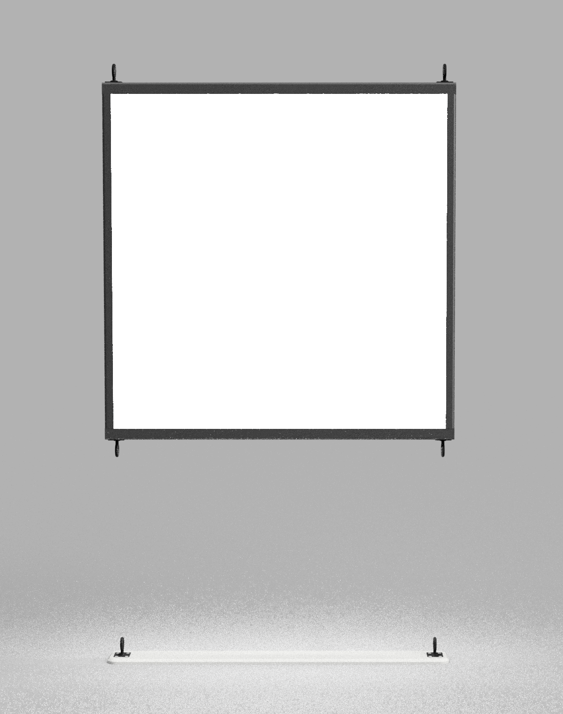 Display Panel — CAD Front View